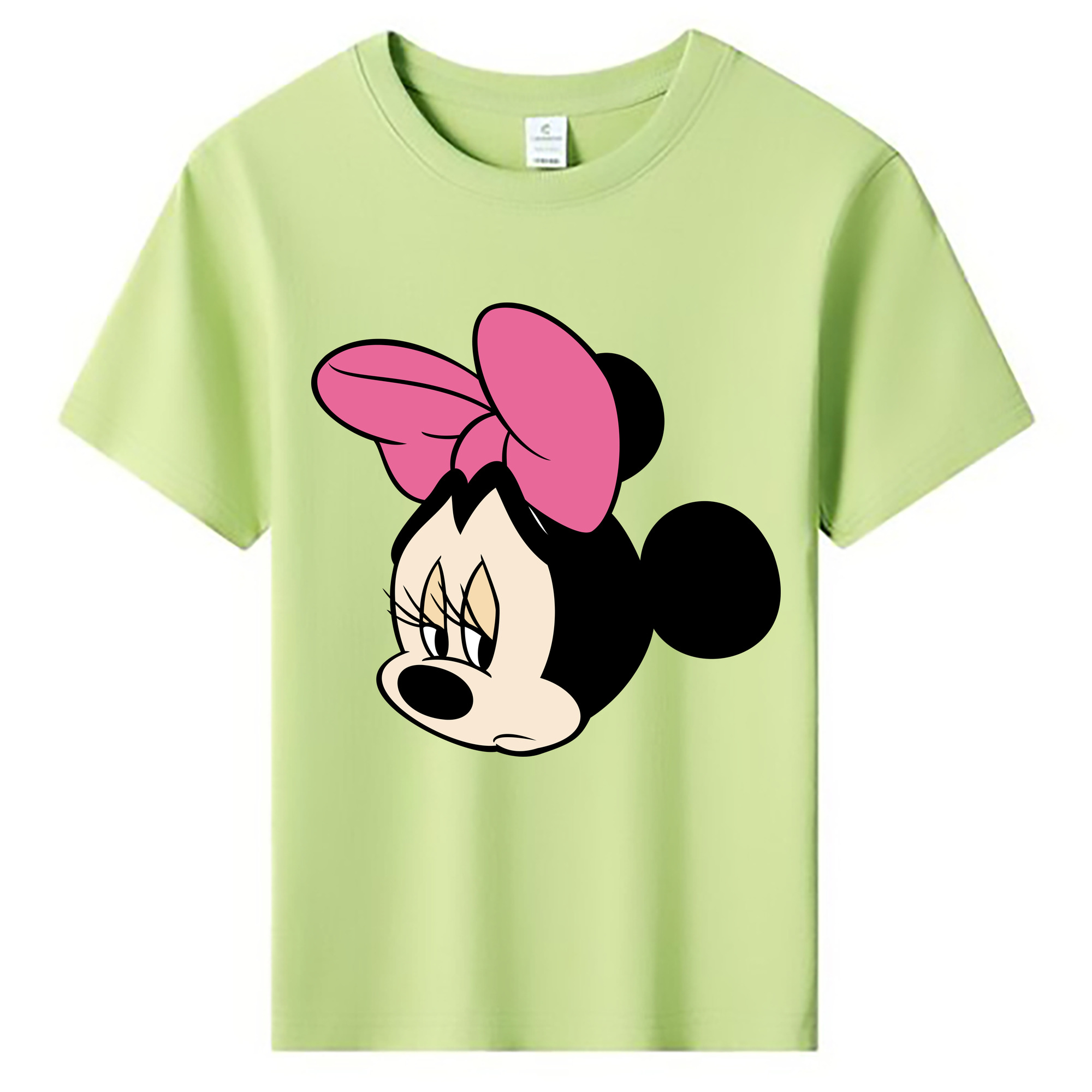 ミッキーマウス Mickey Mouse 綿100％キッズTシャツ（フロントプリント）